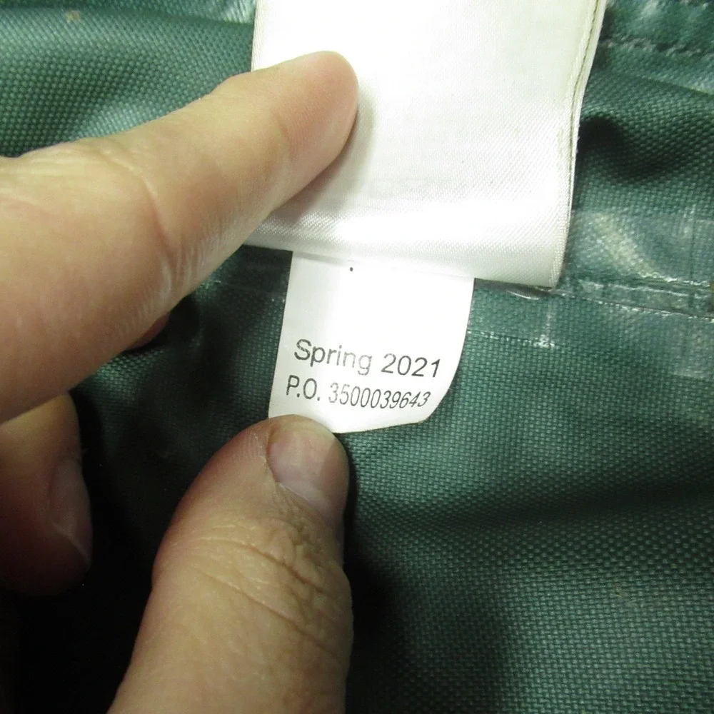Carhartt Jacket Mens Medium Green Storm Defender Loose Fit Hooded Midweight Work